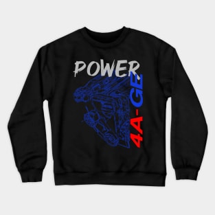 4A GE AE86 Engine Crewneck Sweatshirt